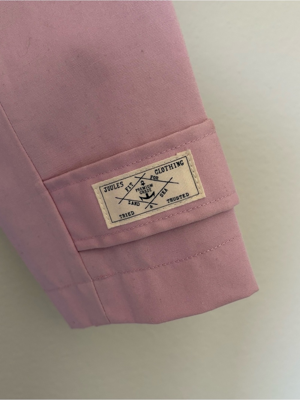 Joules Coast Waterproof Rain Jacket Hooded Floral Lined Lilac Pink: US 4 - Picture 3 of 12